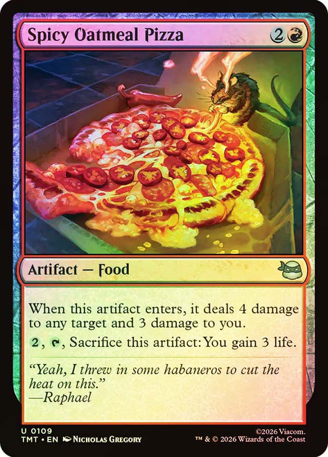 Spicy Oatmeal Pizza | Teenage Mutant Ninja Turtles | Star City Games