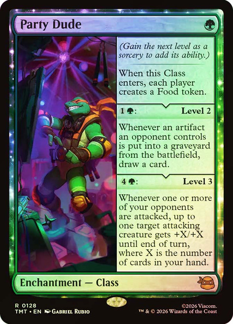 Party Dude
Teenage Mutant Ninja Turtles
Single
Magic: The Gathering