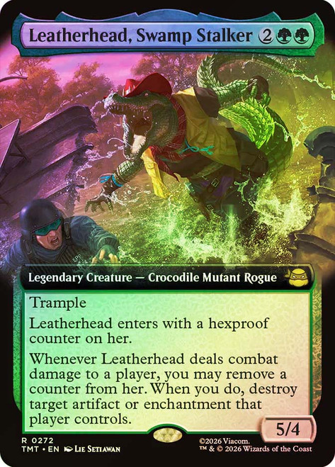 Leatherhead, Swamp Stalker
Teenage Mutant Ninja Turtles
Single
Magic: The Gathering