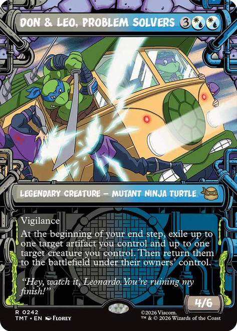 Don & Leo, Problem Solvers
Teenage Mutant Ninja Turtles
Single
Magic: The Gathering