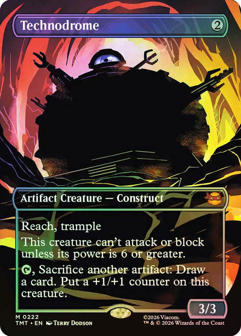 Technodrome
Teenage Mutant Ninja Turtles
Single
Magic: The Gathering