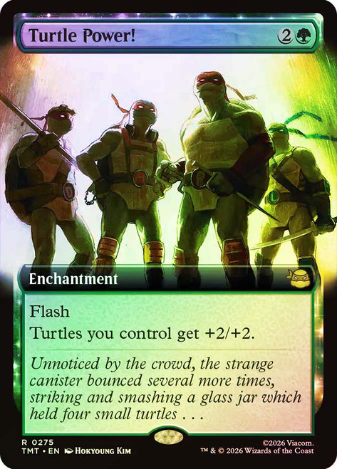 Turtle Power!
Teenage Mutant Ninja Turtles
Single
Magic: The Gathering