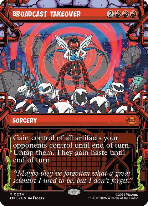 Broadcast Takeover
Teenage Mutant Ninja Turtles
Single
Magic: The Gathering