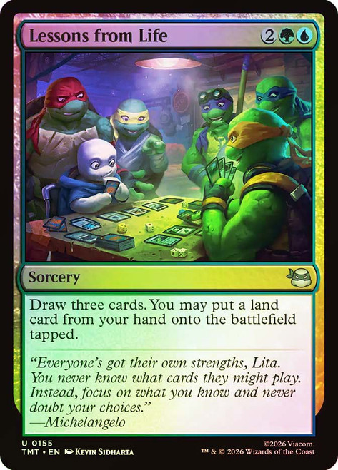 Lessons from Life
Teenage Mutant Ninja Turtles
Single
Magic: The Gathering
