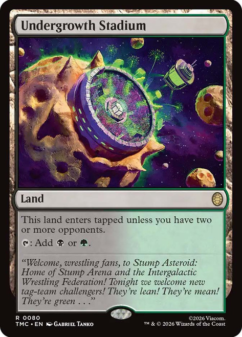Undergrowth Stadium
Teenage Mutant Ninja Turtles Eternal
Single
Magic: The Gathering