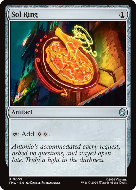 Sol Ring
Teenage Mutant Ninja Turtles Eternal
Single
Magic: The Gathering