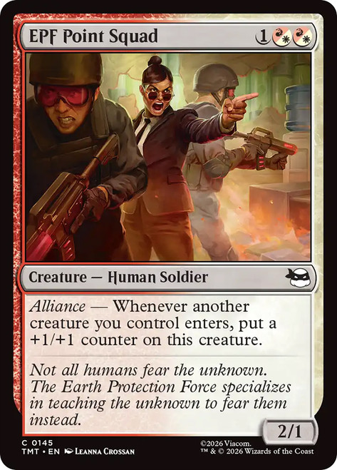 EPF Point Squad
Teenage Mutant Ninja Turtles
Single
Magic: The Gathering