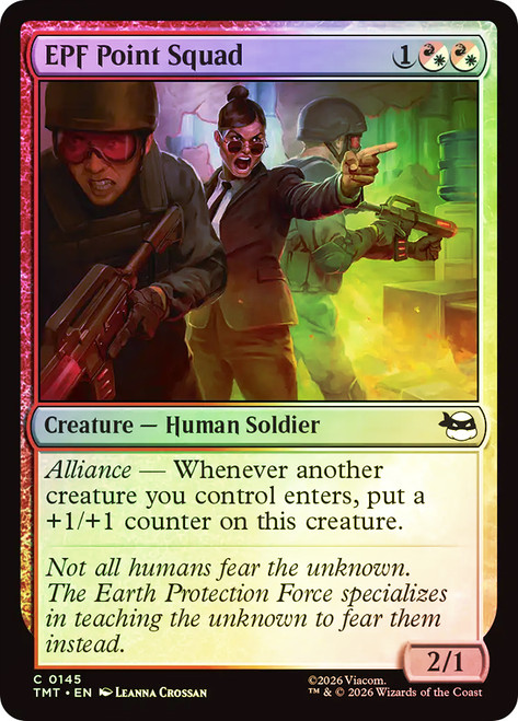 EPF Point Squad
Teenage Mutant Ninja Turtles
Single
Magic: The Gathering