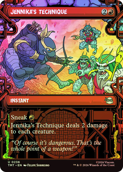 Jennika's Technique
Teenage Mutant Ninja Turtles
Single
Magic: The Gathering