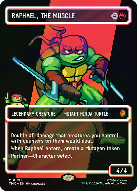 Raphael, the Muscle
Teenage Mutant Ninja Turtles Eternal
Single
Magic: The Gathering