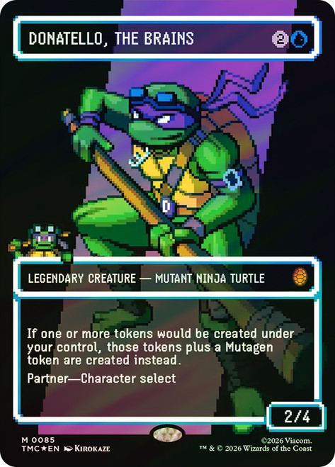 Donatello, the Brains
Teenage Mutant Ninja Turtles Eternal
Single
Magic: The Gathering