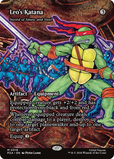 Sword of Sinew and Steel (Leo's Katana) | Teenage Mutant Ninja