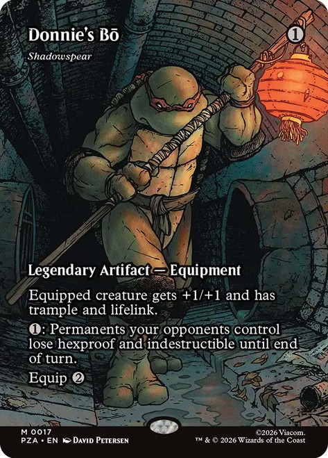 Shadowspear (Donnie's Bo)
Teenage Mutant Ninja Turtles Source Material
Single
Magic: The Gathering