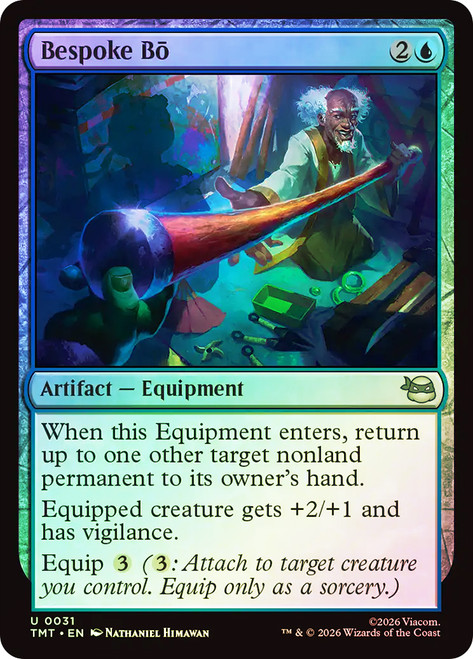 Bespoke Bo
Teenage Mutant Ninja Turtles
Single
Magic: The Gathering