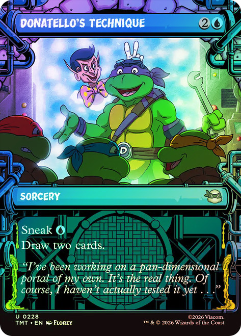 Donatello's Technique
Teenage Mutant Ninja Turtles
Single
Magic: The Gathering