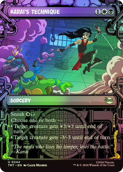 Karai's Technique
Teenage Mutant Ninja Turtles
Single
Magic: The Gathering