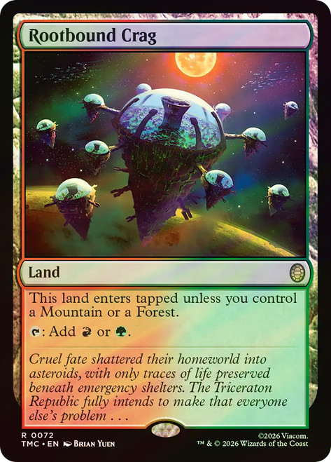 Rootbound Crag
Teenage Mutant Ninja Turtles Eternal
Single
Magic: The Gathering