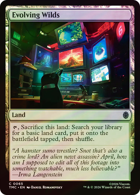 Evolving Wilds
Teenage Mutant Ninja Turtles Eternal
Single
Magic: The Gathering