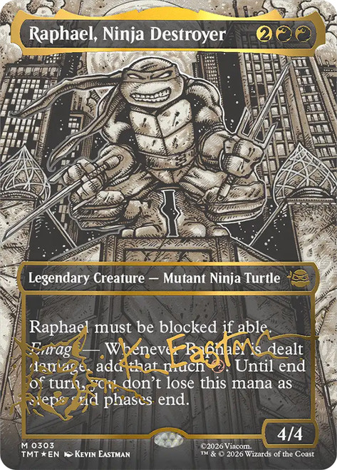 Raphael, Ninja Destroyer
Teenage Mutant Ninja Turtles
Single
Magic: The Gathering
