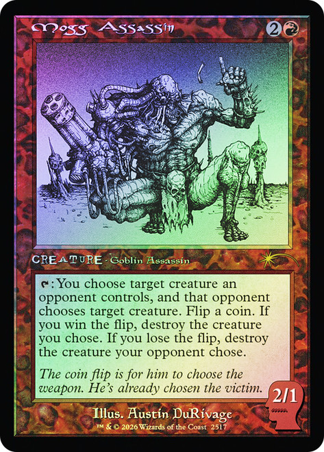 Mogg Assassin
Secret Lair Drop
Single
Magic: The Gathering