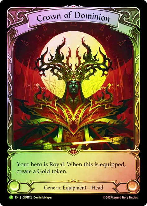 Crown of Dominion (GEM Pack) | GEM Pack | Star City Games