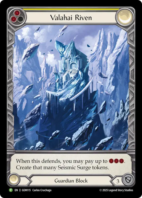 Valahai Riven (GEM Pack)
GEM Pack
Single
Flesh and Blood