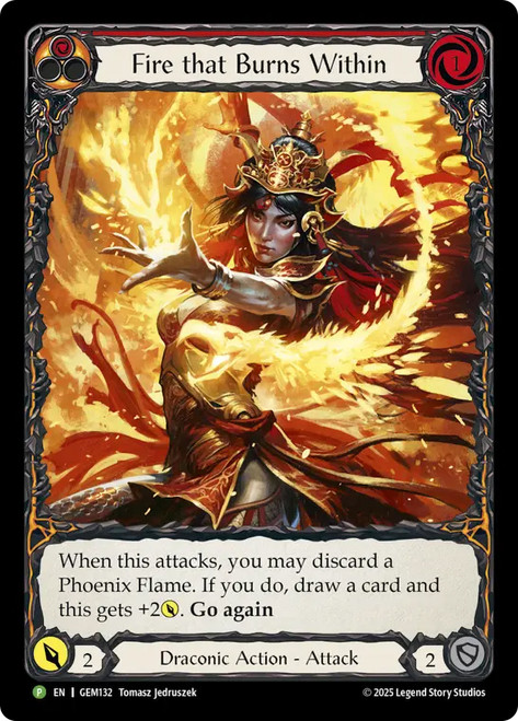 Fire that Burns Within (GEM Pack) | GEM Pack | Star City Games