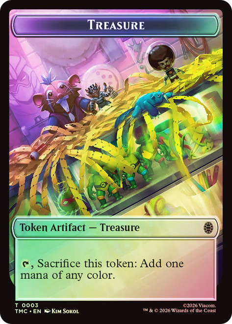 Clue Token} // {Treasure Token} | Teenage Mutant Ninja Turtles