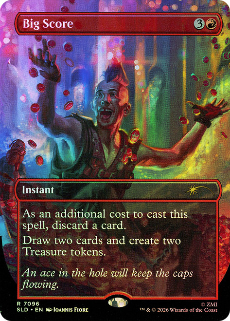 Big Score (Fallout) (#7096)
Secret Lair Drop
Single
Magic: The Gathering