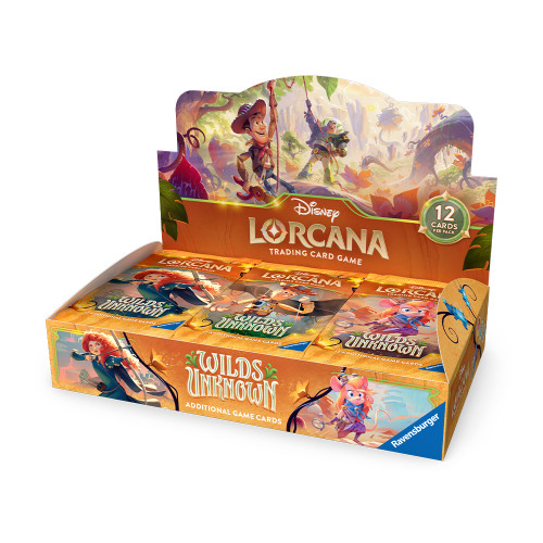 Lorcana: Wilds Unknown Booster Box
Wilds Unknown
Sealed
Lorcana