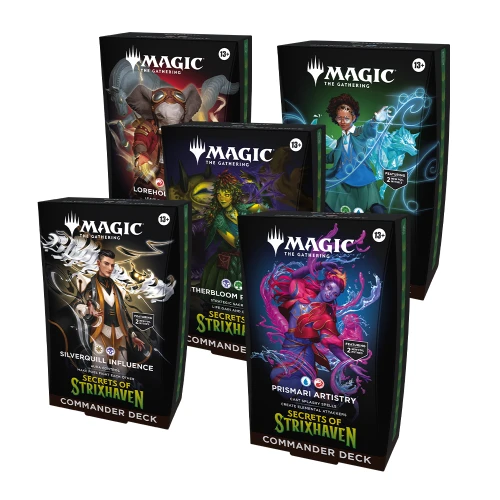 Secrets of Strixhaven Commander Decks - Set of 5
Secrets of Strixhaven Commander
Sealed
Magic: The Gathering