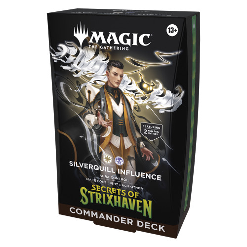 Secrets of Strixhaven Commander Deck - Silverquill Influence
Secrets of Strixhaven Commander
Sealed
Magic: The Gathering