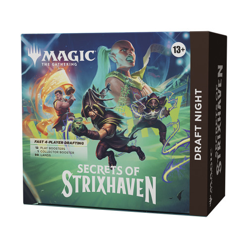 Secrets of Strixhaven Draft Night
Secrets of Strixhaven
Sealed
Magic: The Gathering