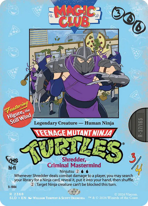 Higure, the Still Wind (Shredder, Criminal Mastermind) (Teenage