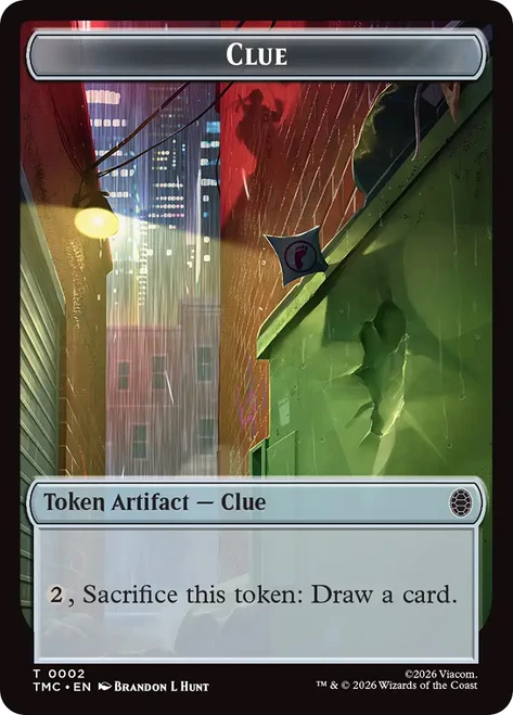 {Clue Token} // {Ooze Token}
Teenage Mutant Ninja Turtles Eternal
Single
Magic: The Gathering