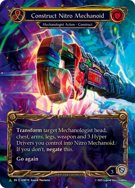 Construct Nitro Mechanoid // Nitro Mechanoid | Dynasty | Star City