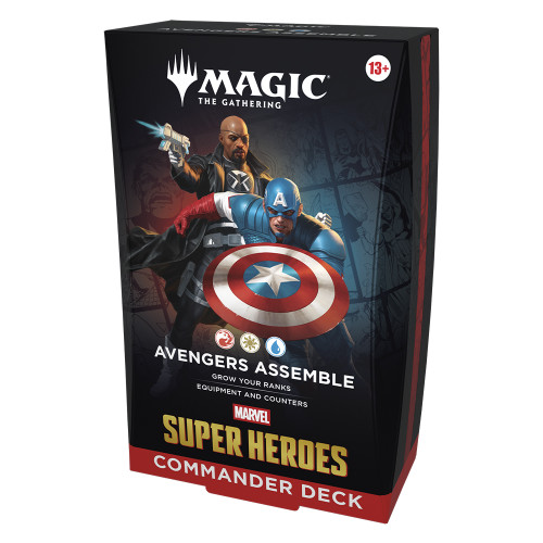 Marvel Super Heroes Commander Decks - Set of 4 | Star City Games