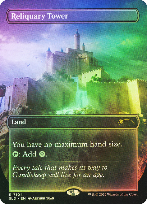 Reliquary Tower (Dungeons & Dragons) (#7104)
Secret Lair Drop
Single
Magic: The Gathering