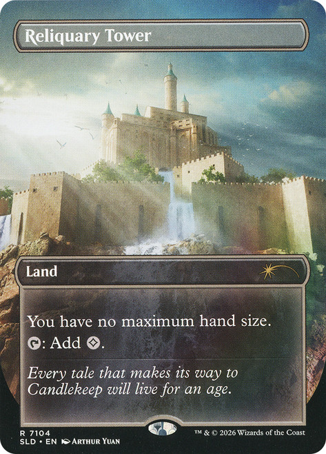 Reliquary Tower (Dungeons & Dragons) (#7104)
Secret Lair Drop
Single
Magic: The Gathering