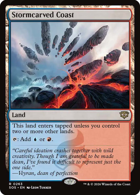 Stormcarved Coast (Promo Pack) (Secrets of Strixhaven) | Promo