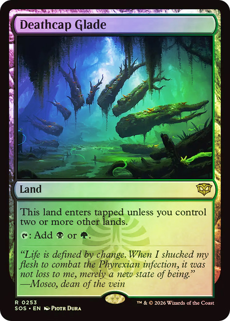Deathcap Glade
Secrets of Strixhaven
Single
Magic: The Gathering
