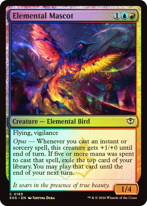 Elemental Mascot
Secrets of Strixhaven
Single
Magic: The Gathering