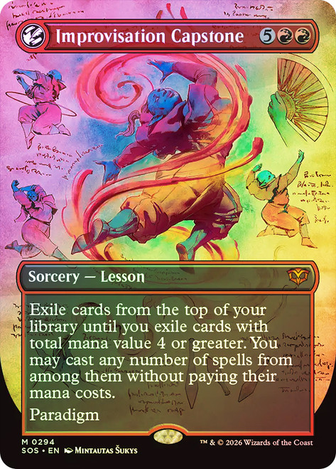 Improvisation Capstone
Secrets of Strixhaven
Single
Magic: The Gathering