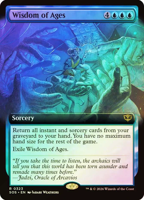 Wisdom of Ages
Secrets of Strixhaven
Single
Magic: The Gathering