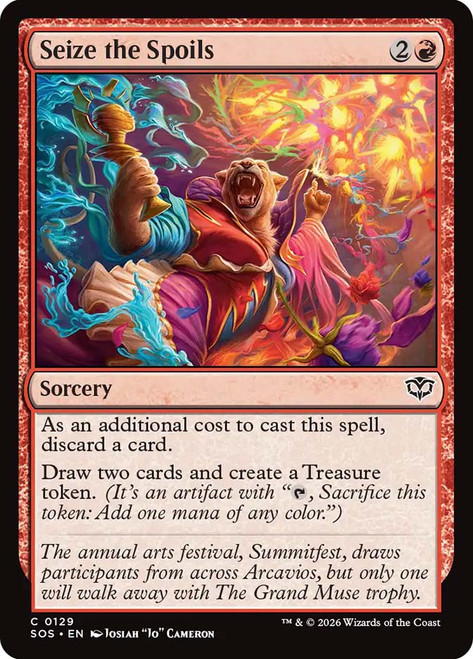 Seize the Spoils
Secrets of Strixhaven
Single
Magic: The Gathering