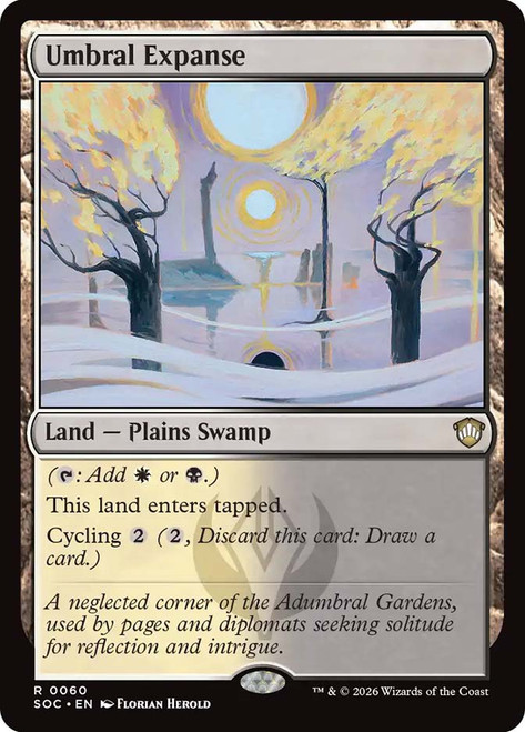 Umbral Expanse
Secrets of Strixhaven Commander
Single
Magic: The Gathering