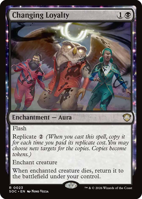 Changing Loyalty
Secrets of Strixhaven Commander
Single
Magic: The Gathering