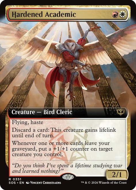 Hardened Academic
Secrets of Strixhaven
Single
Magic: The Gathering
