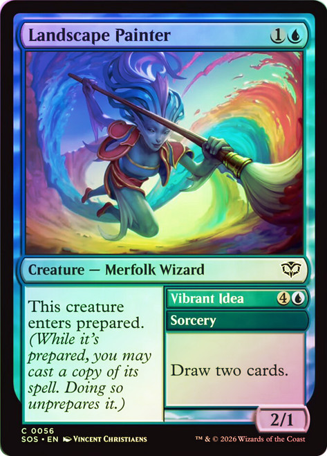 Landscape Painter // Vibrant Idea
Secrets of Strixhaven
Single
Magic: The Gathering