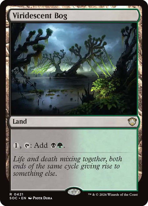 Viridescent Bog
Secrets of Strixhaven Commander
Single
Magic: The Gathering